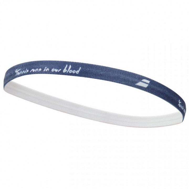 Babolat Elastic Women's Headband Pink / Navy x6